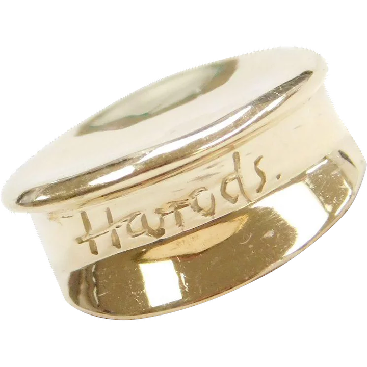 14k Gold “Harolds” Hat Charm