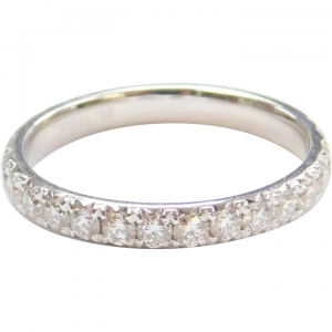 .70 ctw Diamond Wedding Band White Gold