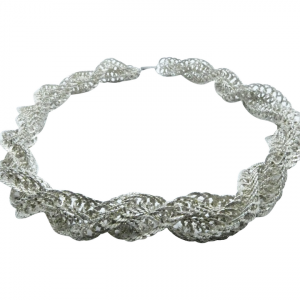 Double Helix Fancy Silver Chain