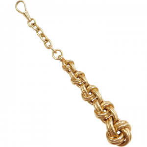 Edwardian 4 3/4" Long Knot Watch Fob