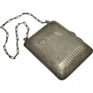 Luxury Sterling Silver Wristlet by Webster Art Deco