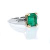 Columbian Emerald & Diamond Ring
