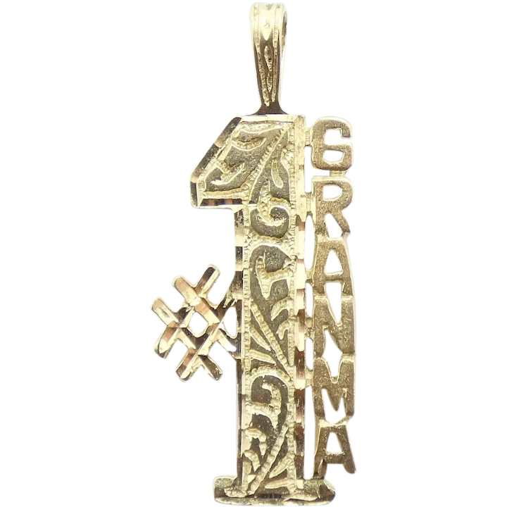 1 Grandma Pendant 14K