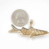 Custom made big snook pendant