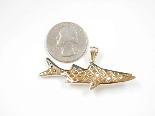 Custom made big snook pendant