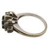 1.58ctw Sapphire Ring with Diamond Accents 14K hallmark