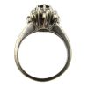 1.58ctw Sapphire Ring with Diamond Accents 14K top