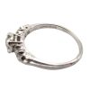 .46ctw Art Deco Engagement Ring Platinum hallmark