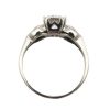 1.26 ctw Art Deco Diamond Engagement Ring in Platinum top