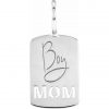 Boy Mom Pendant White Gold