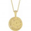 Mothers Birthstone Celestial Necklace Blank
