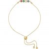 Mothers Bracelet Bezel Gemstone Side