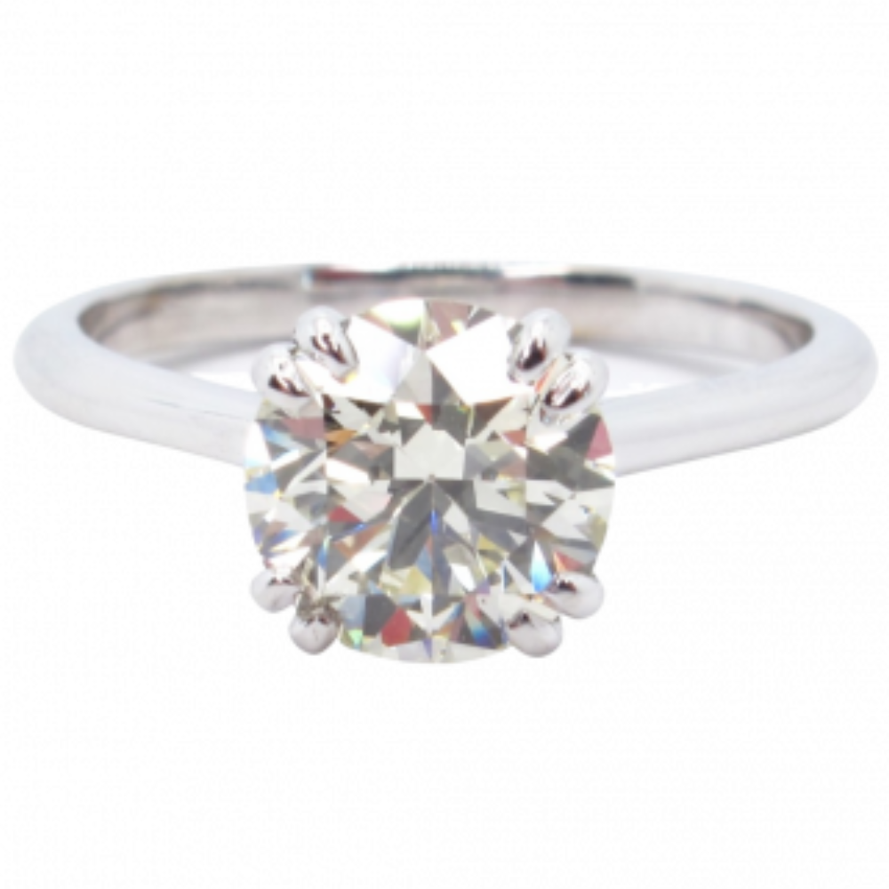1.79 ctw Round Brilliant Diamond Solitaire Engagement Ring