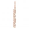 mama vertical rose gold