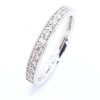 Milgrain Diamond Wedding Band Side