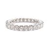 1 Carat Diamond Eternity Band White Gold