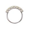 1 carat diamond anniversary band side