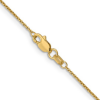 14k cable chain lobster clasp