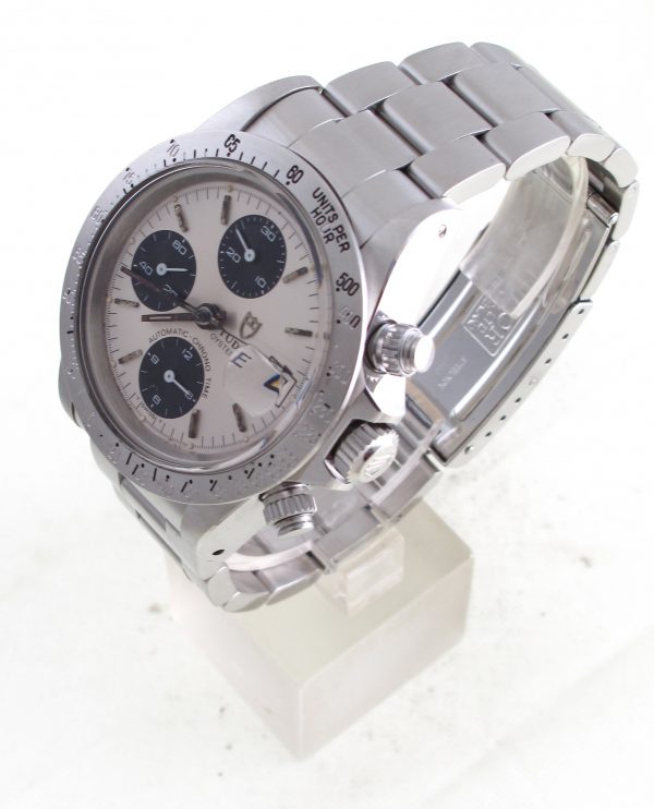 Pre-Owned Tudor Oyster Date Big Block(1985) Stainless Steel Model 94300 Left