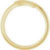 Yellow Gold Snake Ring Profile