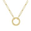Add A Pendant Customizable Necklace Yellow Gold