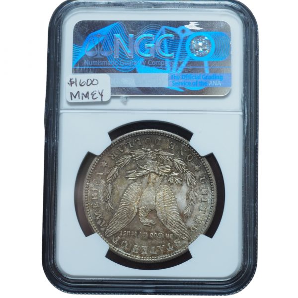 1891 S Morgan Silver Dollar MS65 NGC w/ Beautiful Toning