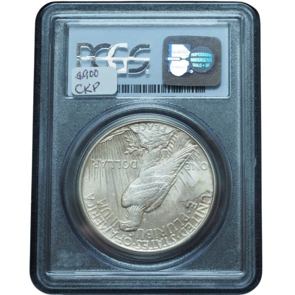 1921 Peace Dollar High Relief MS63 PCGS
