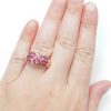 Natural Ruby .81 ctw Fashion Ring 10K Gold on hand