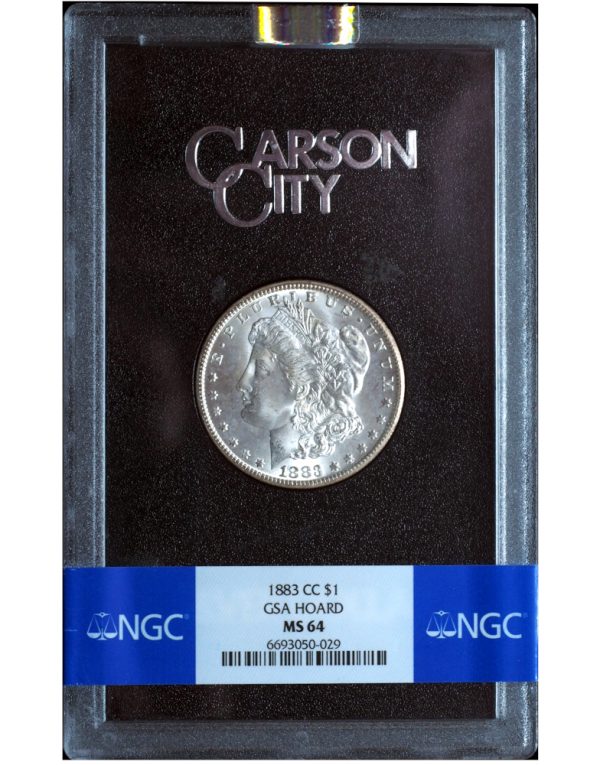 1883-CC Morgan Dollar GSA MS64 NGC