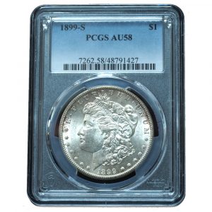 1899-S Morgan Dollar AU58 PCGS