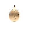 Carved Jade and Diamond Oriental Pendant 14K