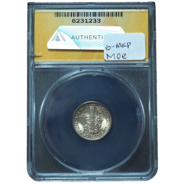 1916 Mercury Dime MS65 FSB ANACS