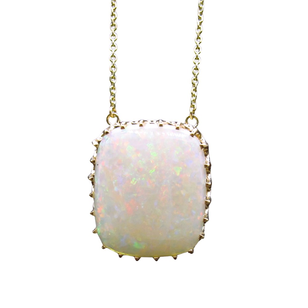8.07ct Opal Station Necklace
