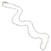 White Gold 2mm Paperclip Chain, 20” full