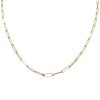 Yellow Gold 2.7mm Paperclip Chain, 16”