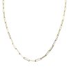 Yellow Gold 2.7mm Paperclip Chain, 22”