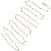 Yellow Gold 2.7mm Paperclip Chain, 30” full
