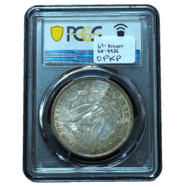 1901-O Morgan Dollar MS66+ PCGS + CAC Toned
