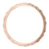 Rose Gold Diamond Cut Band Ring 14K side