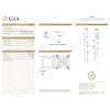 1.30ct VS2 G Princess Cut Diamond GIA Certification