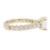 2.25ctw Princess Diamond Engagement Ring GIA Certified side