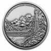 2023 Niue Lord of the Rings Middle Earth Mordor 3 oz Silver Antiqued Coin