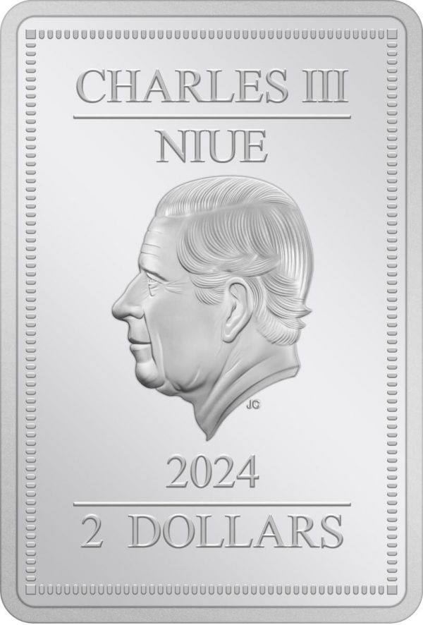 2024 Niue Harry Potter Patronus 1 oz Silver Proof Coin