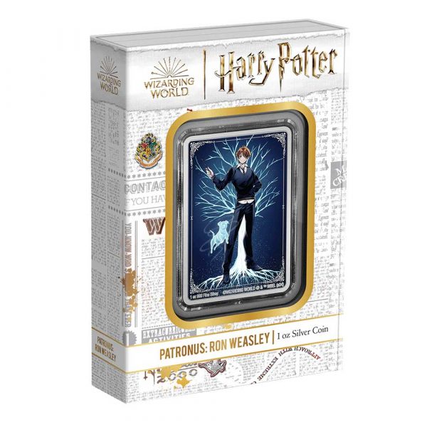 2024 Niue Harry Potter Patronus Ron Weasley 1 oz Silver Proof Coin