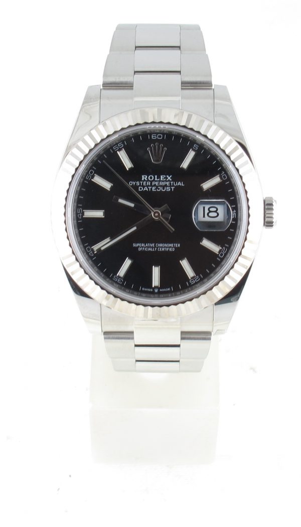 Pre-Owned Like New Rolex 41MM Stainless Steel Datejust (2021) Model 126334 Front