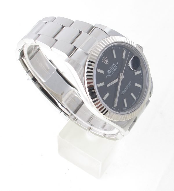 Pre-Owned Like New Rolex 41MM Stainless Steel Datejust (2021) Model 126334 Right