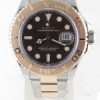 Pre-Owned Rolex 40MM Yachtmaster (2019)Rose Gold And Stainless Steel Model 126621 Front