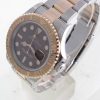 Pre-Owned Rolex 40MM Yachtmaster (2019)Rose Gold And Stainless Steel Model 126621 Left