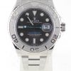 Pre-Owned Rolex Yachtmaster (2019) Stainless Steel And Platinum 116622 Front
