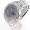 Pre-Owned Rolex Yachtmaster (2019) Stainless Steel And Platinum 116622 Left